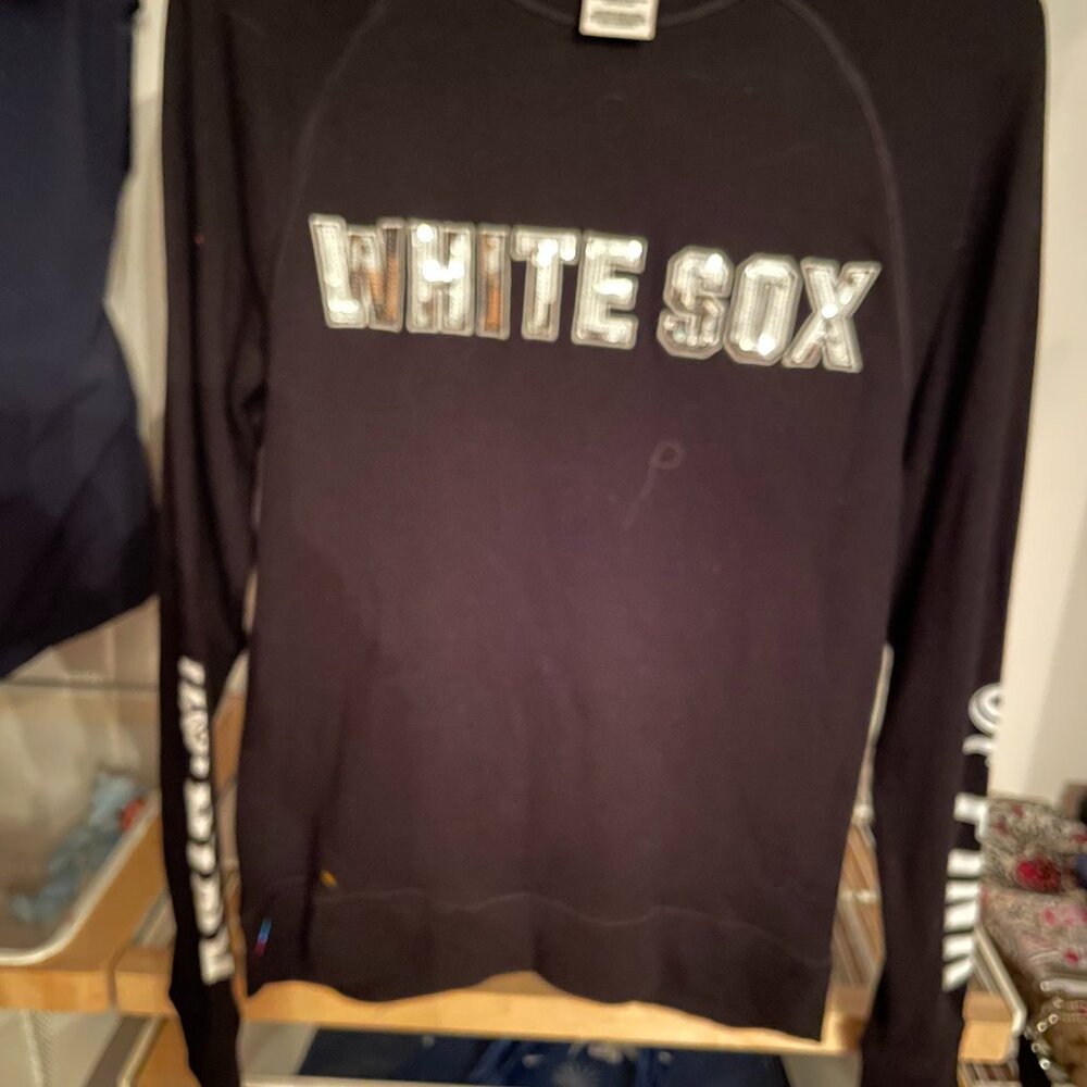 Pink White Sox Shirt